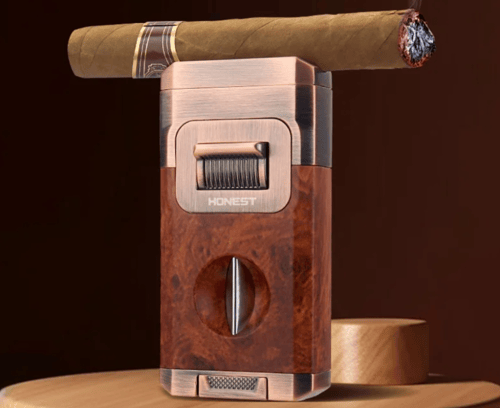 ولاعة وقطاعة للسيجار