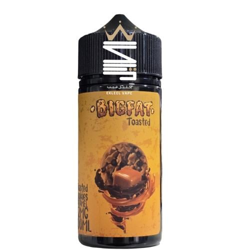 نكهة كوكيز محمص بالكراميل من شركة بيق فات 100مل