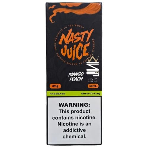 نكهة مانجو خوخ من شركة ناستي 60 مل