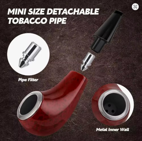 حقيبة غليون التبغ الكلاسيكية من سكوت مع الملحقات