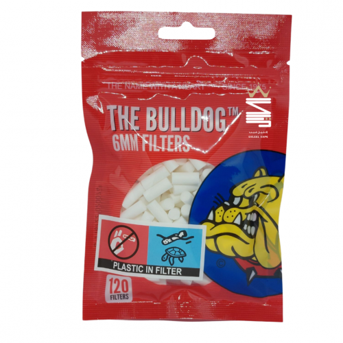 فلاتر قطن 6 ملم من بولدج - THE BULLDOG 6mm FILTERS