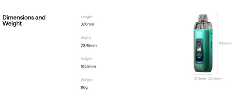 جهاز في برايم من شركة اوكسفا - OXVA VPRIME KIT