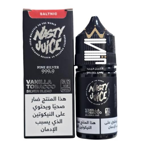 نكهة فانيلا توباكو من شركة ناستي 30مل