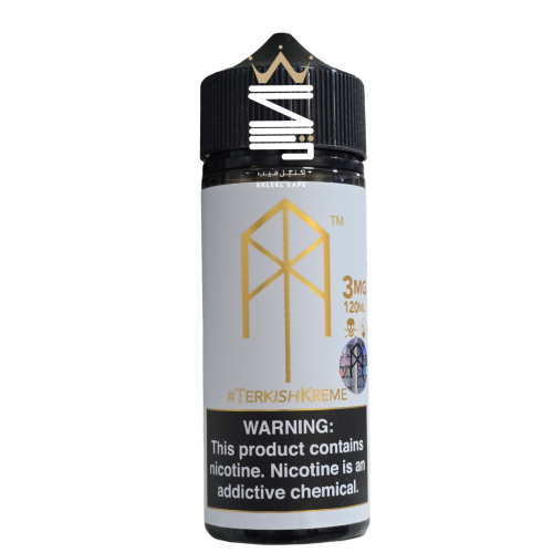 نكهة توباكو كريمي من شركة ام ترك 120مل