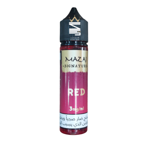 نكهة سقنيتشر احمر من شركة مزاج 60مل