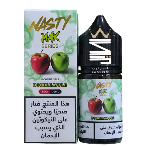 نكهة تفاحتين ماكس من شركة ناستي 30مل