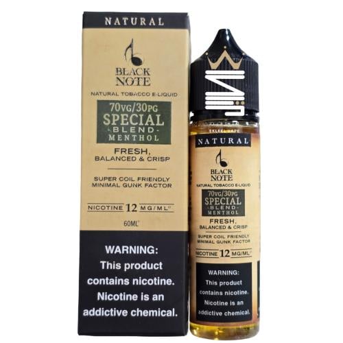 نكهة سبيشل بليند منثول من شركة بلاك نوت 60مل