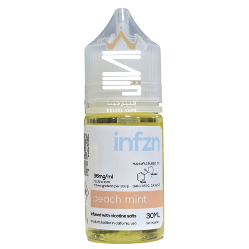 نكهة خوخ نعناع من شركة انفزن 30مل