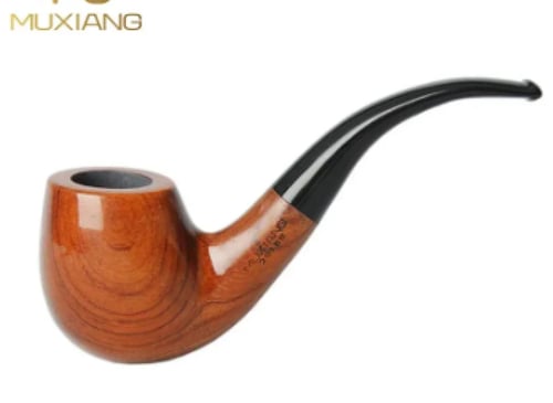 غليون تدخين خشب وردي فاخر