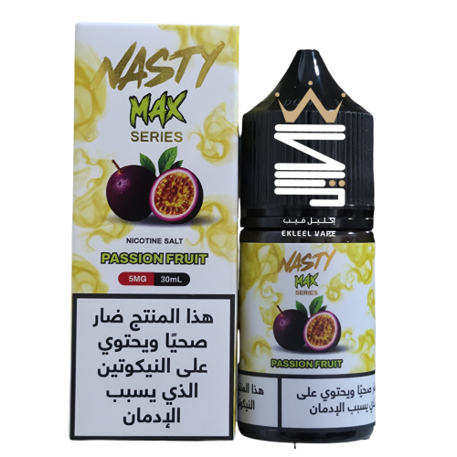نكهة باشن فروت ماكس من شركة ناستي 30مل