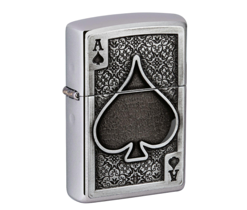 ولاعة زيبو 49637 - ZIPPO LIGHTER ACE OF SPADES EMB...