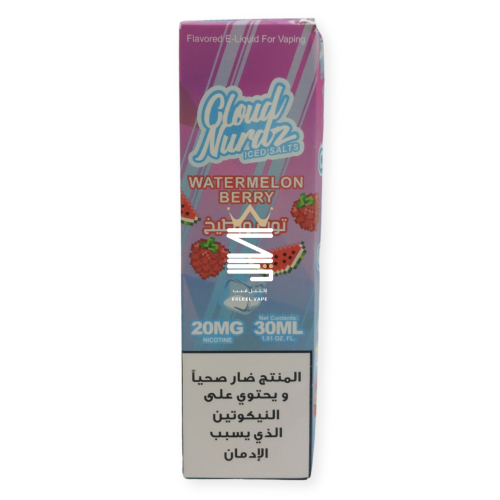 نكهة توت وبطيخ بارد من شركة كلاود نردز 30 مل - CLO...