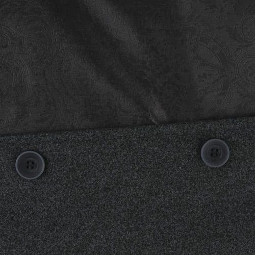 جاكيت رجالي طويل من باتونيا - رصاصي غامق