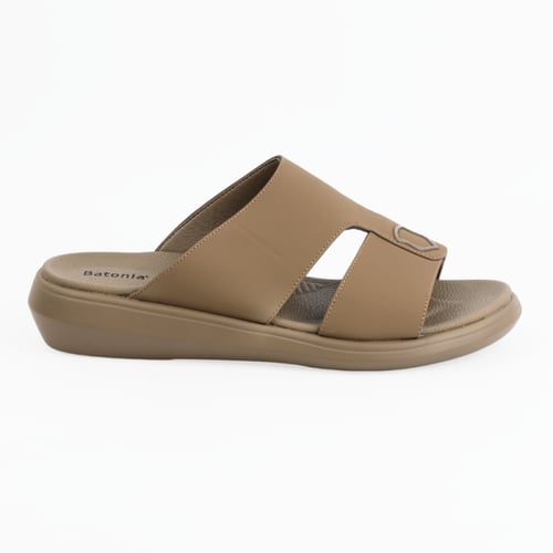 حذاء خليجي من باتونيا -بيج