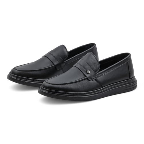 حذاء رسمي من باتونيا - أسود