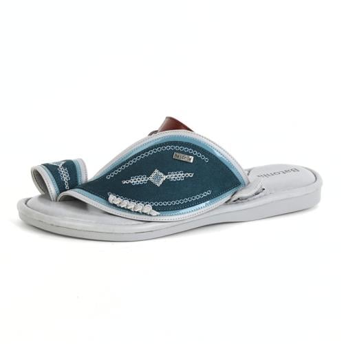 حذاء رجالي شرقي من باتونيا - كحلي و رمادري