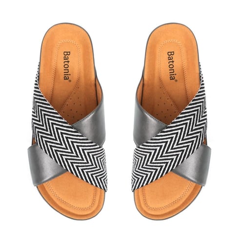 نعال رجالي من باتونيا - رمادي