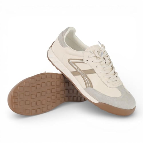 حذاء رياضي كاجوال من باتونيا - بني مع بيج