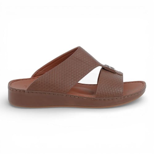 حذاء خليجي من باتونيا - بني