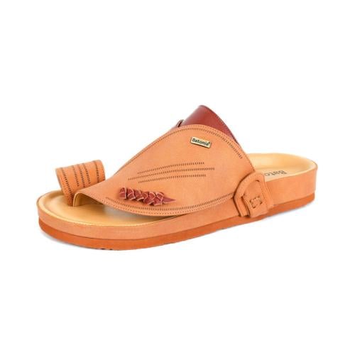 حذاء رجالي شرقي من باتونيا - بني