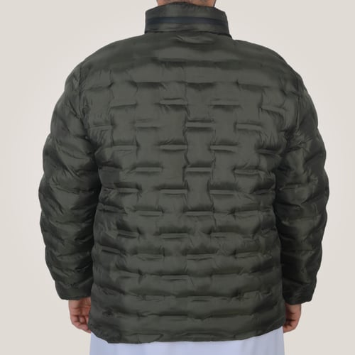 جاكيت رجالي بغطاء للرأس من باتونيا - زيتي