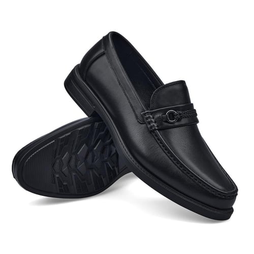 حذاء رسمي من باتونيا - اسود