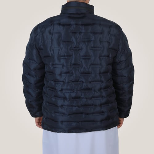 جاكيت رجالي بغطاء للرأس من باتونيا - ازرق