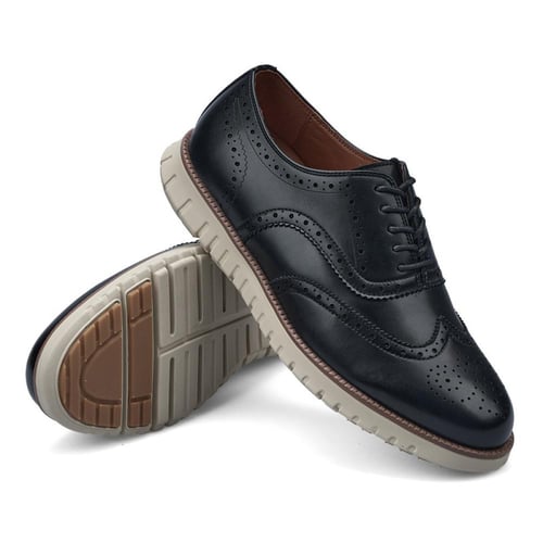 حذاء رسمي من باتونيا - اسود