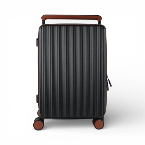 حقيبة سفر من باتونيا -أسود وبني