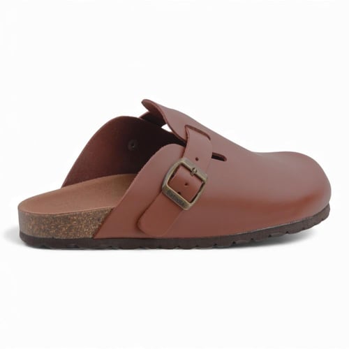 نعال رجالي سابو من باتونيا - بني غامق