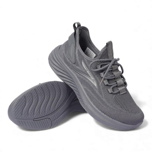 حذاء رياضي مقاسات كبيرة من باتونيا - رمادي