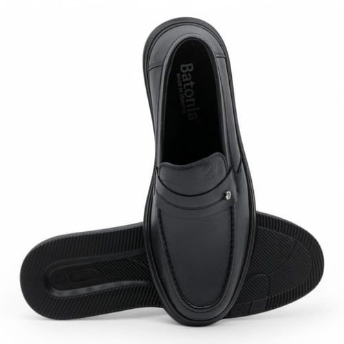 حذاء رسمي من باتونيا - أسود