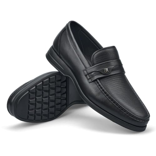 حذاء رسمي من باتونيا - اسود