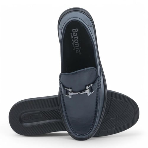 حذاء رسمي من باتونيا - كحلي