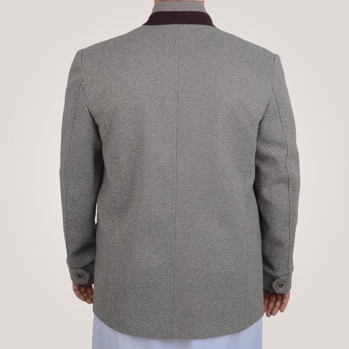 جاكيت رجالي قصير من باتونيا - بني