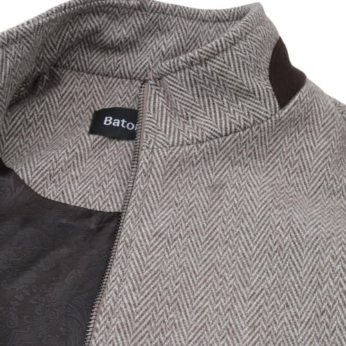 جاكيت رجالي قصير من باتونيا - بني