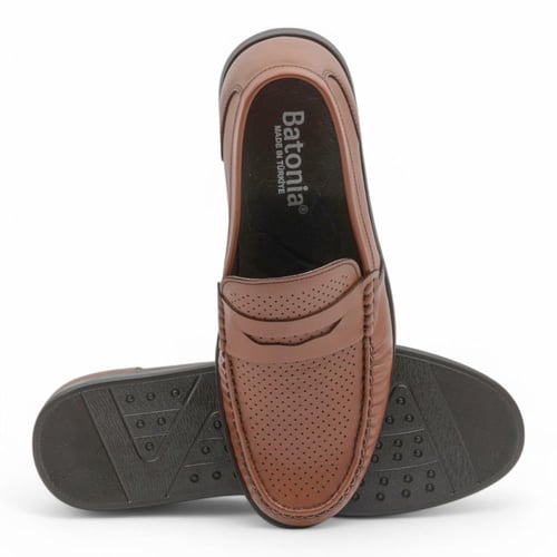 حذاء رسمي من باتونيا - بني