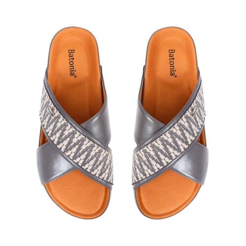 نعال رجالي من باتونيا - رمادي