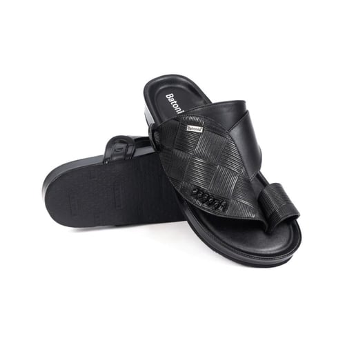 حذاء رجالي شرقي من باتونيا - اسود