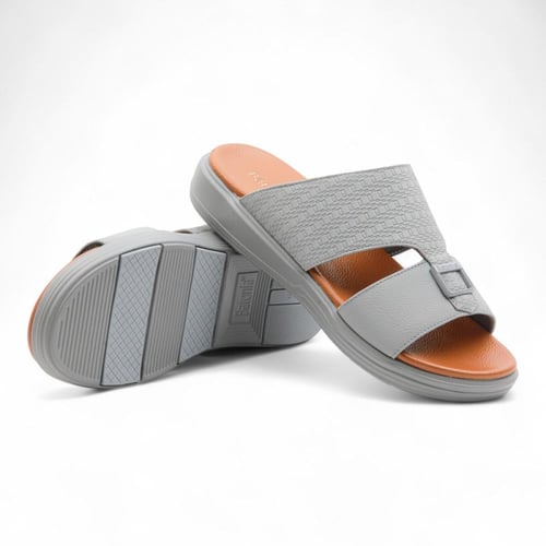 حذاء خليجي من باتونيا - رصاصي