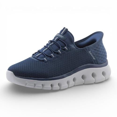 حذاء رجالي رياضي من باتونيا - أزرق بحري وابيض