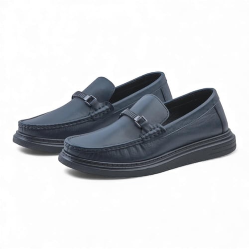 حذاء رسمي من باتونيا - كحلي