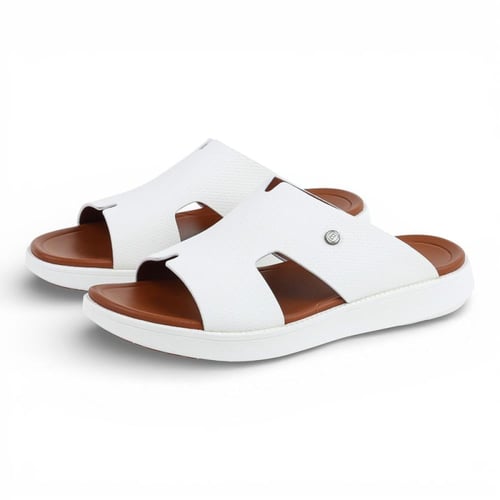 نعال رجالي من باتونيا - ابيض