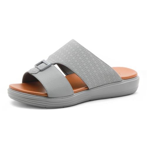 حذاء خليجي من باتونيا - رصاصي