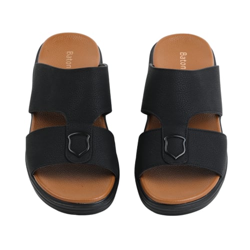 حذاء خليجي من باتونيا - اسود