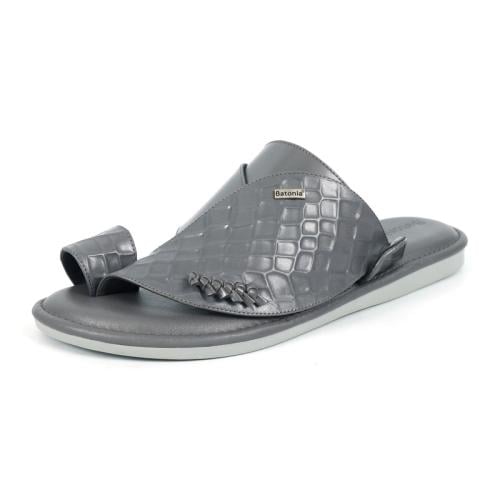 حذاء رجالي شرقي من باتونيا - رصاصي