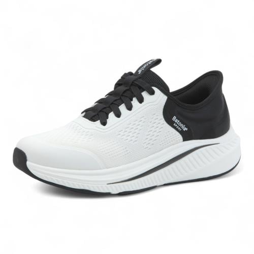 حذاء رياضي رجالي من باتونيا - أبيض و أسود