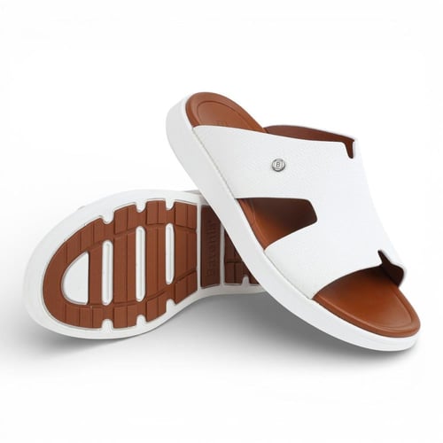 نعال رجالي من باتونيا - ابيض