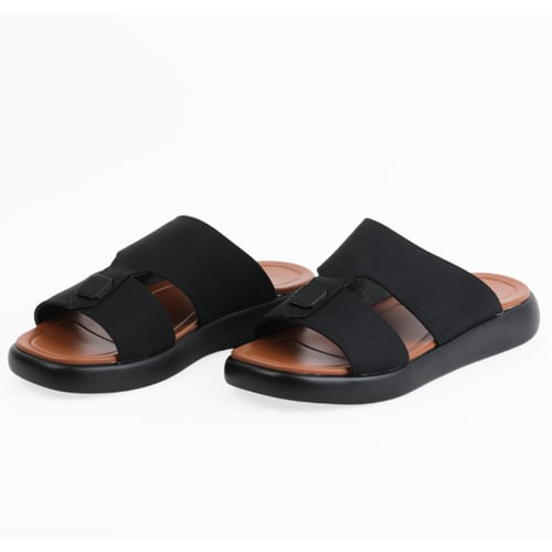 حذاء خليجي من باتونيا - اسود