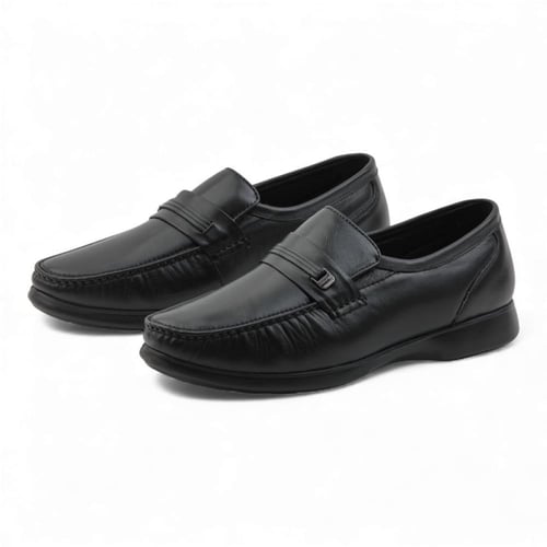 حذاء رسمي من باتونيا - اسود